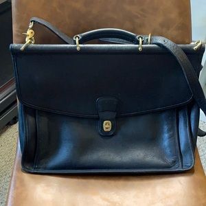 Coach Beekman 5526 Vintage Leather Briefcase